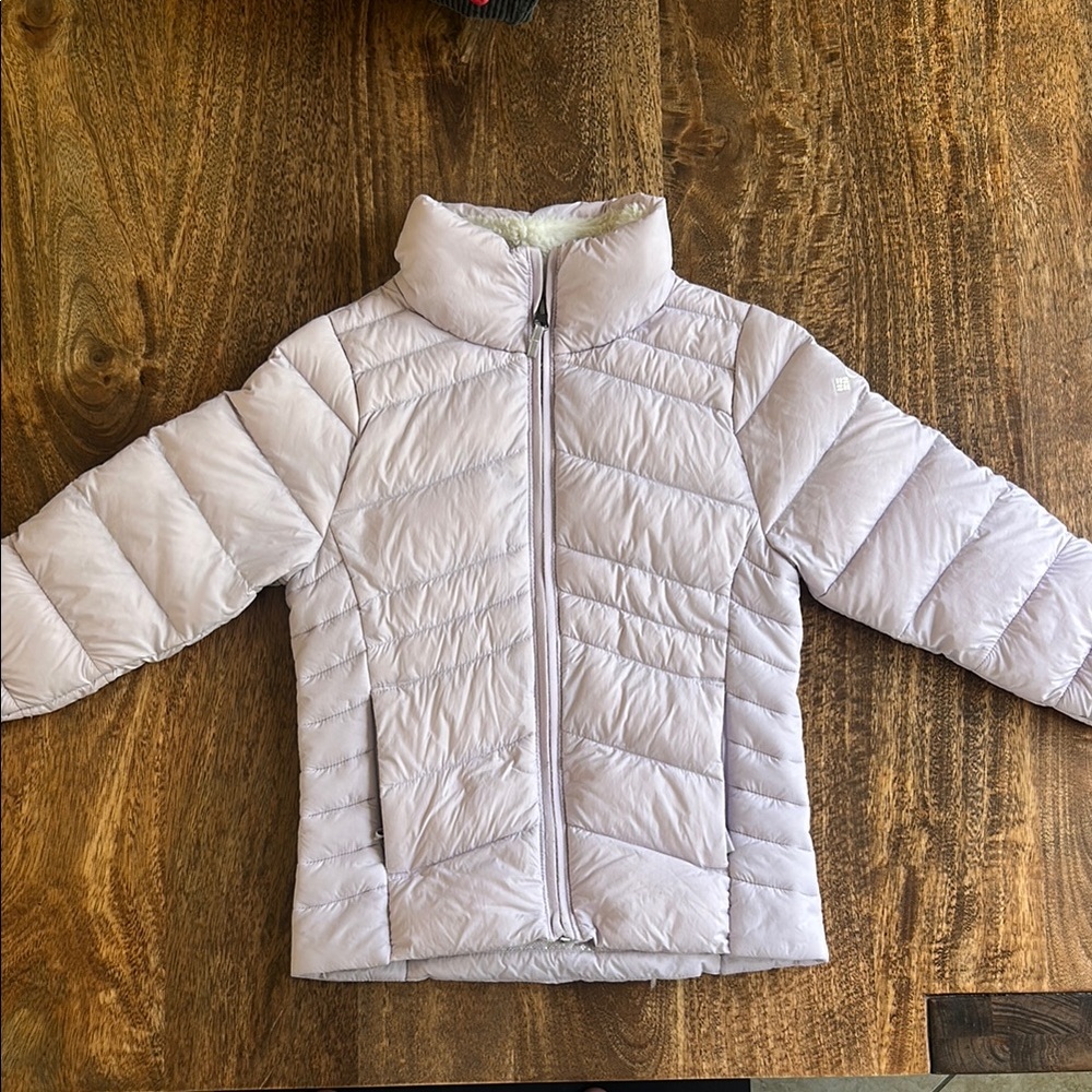 Columbia Kids Light purple Puffer Coat